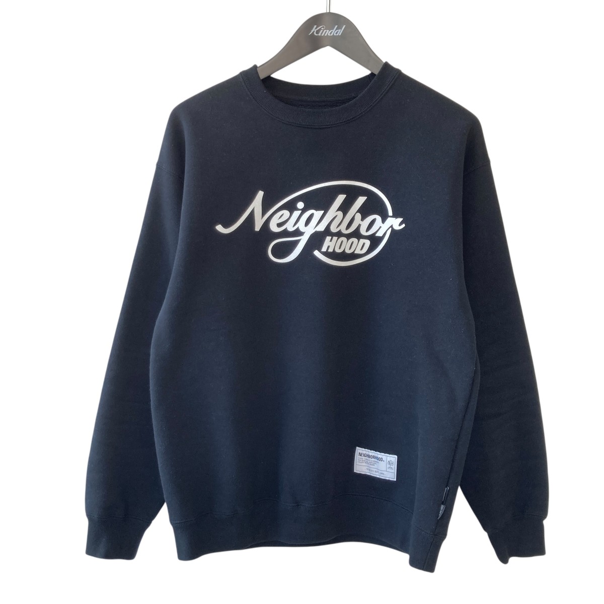 【中古】\u003cBR\u003eNEIGHBORHOOD\u003cBR\u003eSHELTECH WARM SWEAT SHIRT LS スウェットトレーナー 252BWNH-CSM01 黒いこと 大きさ：S\u003cBR\u003e【通貨価値思いなおす】