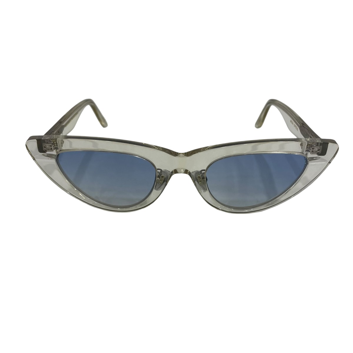 【中古】 MONOKEL EYEWEAR　 MOON-CRYSTAL サングラス クリア 【200326】（モノケル アイウェア）