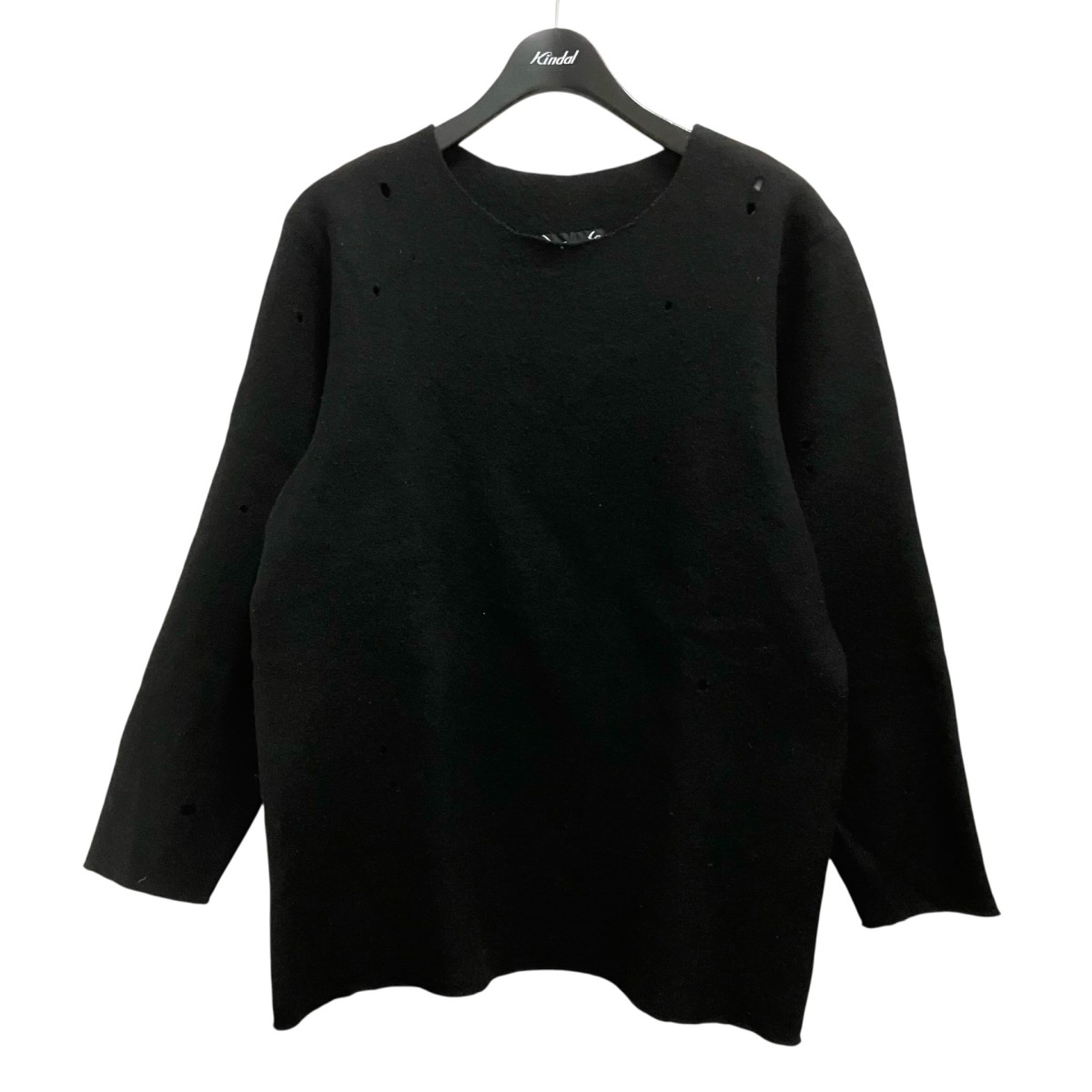 【中古】NEXUSVII　縮絨加工ニット 04AW NXK 008 ブラック サイズ：M 【200326】（ネクサスセブン）｜ブランド古着のカインドオル 8,978円