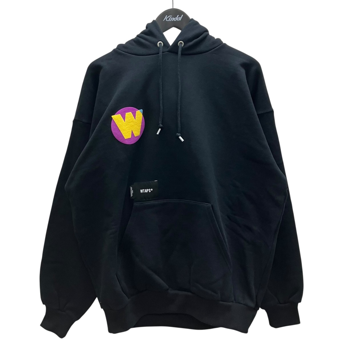【中古】\u003cBR\u003eWTAPS\u003cBR\u003eTNNL   HOODY   COTTON ティーシャツパーカー 黒いこと 大きさ：02\u003cBR\u003e【通貨価値思いなおす】