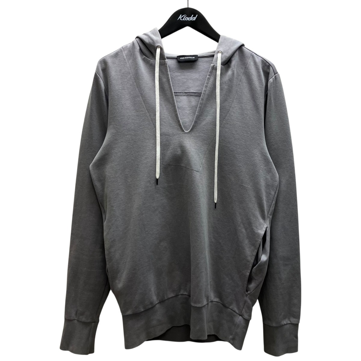 【中古】 KRIS VAN ASSCHE　 プルオーバーパーカー グレー サイズ：S 【200326】（クリスヴァンアッシュ）