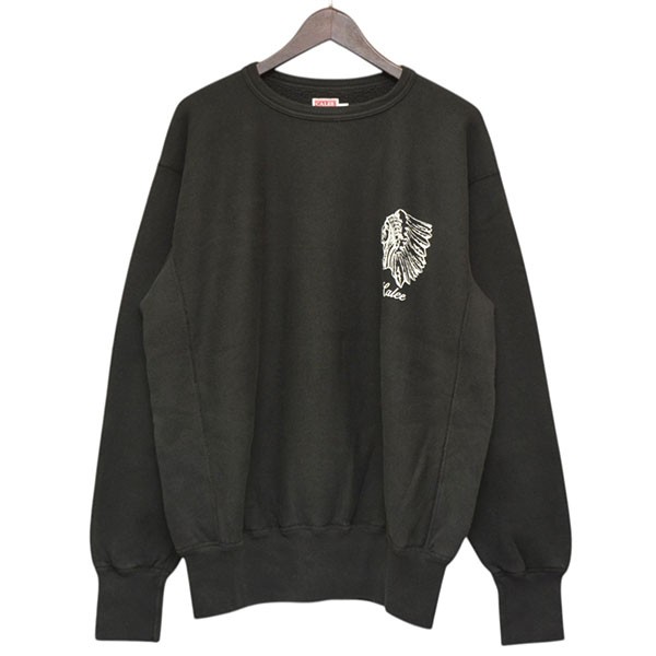 【中古】\u003cBR\u003eCALEE\u003cBR\u003e2026SS TOMPKIN’S LOOP TYPE 40’S CREWNECK SW クルーネックスウェット 調教師 CL-25AW002VTG ヴィンテージブラック 大きさ：L\u003cBR\u003e【必要経費思いかえす】