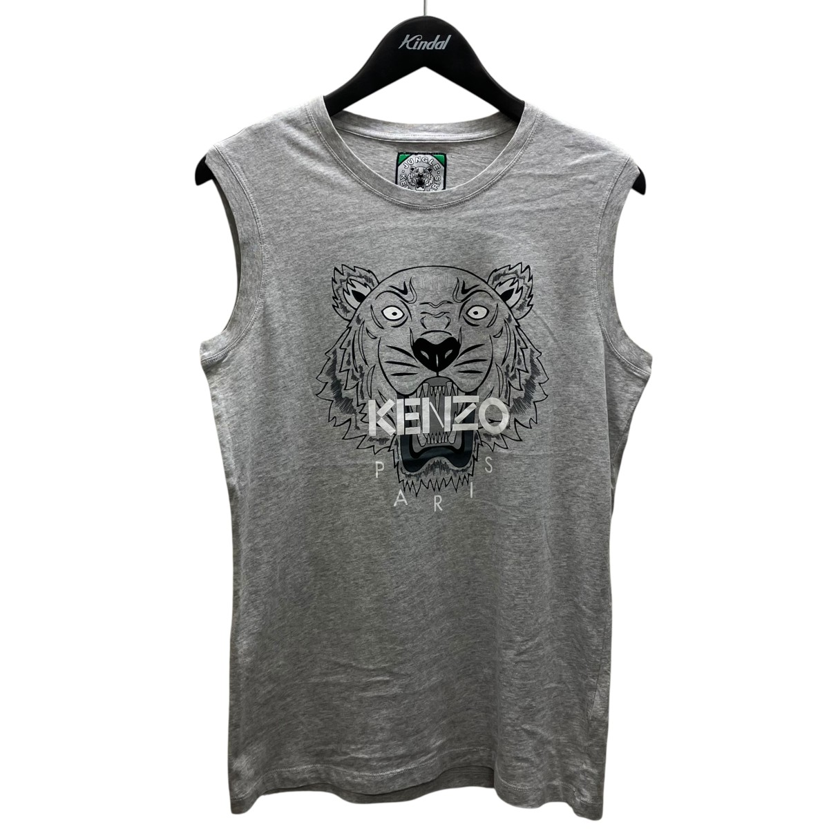 【中古】 KENZO　 ノースリーブカットソー グレー サイズ：S 【200326】（ケンゾー）