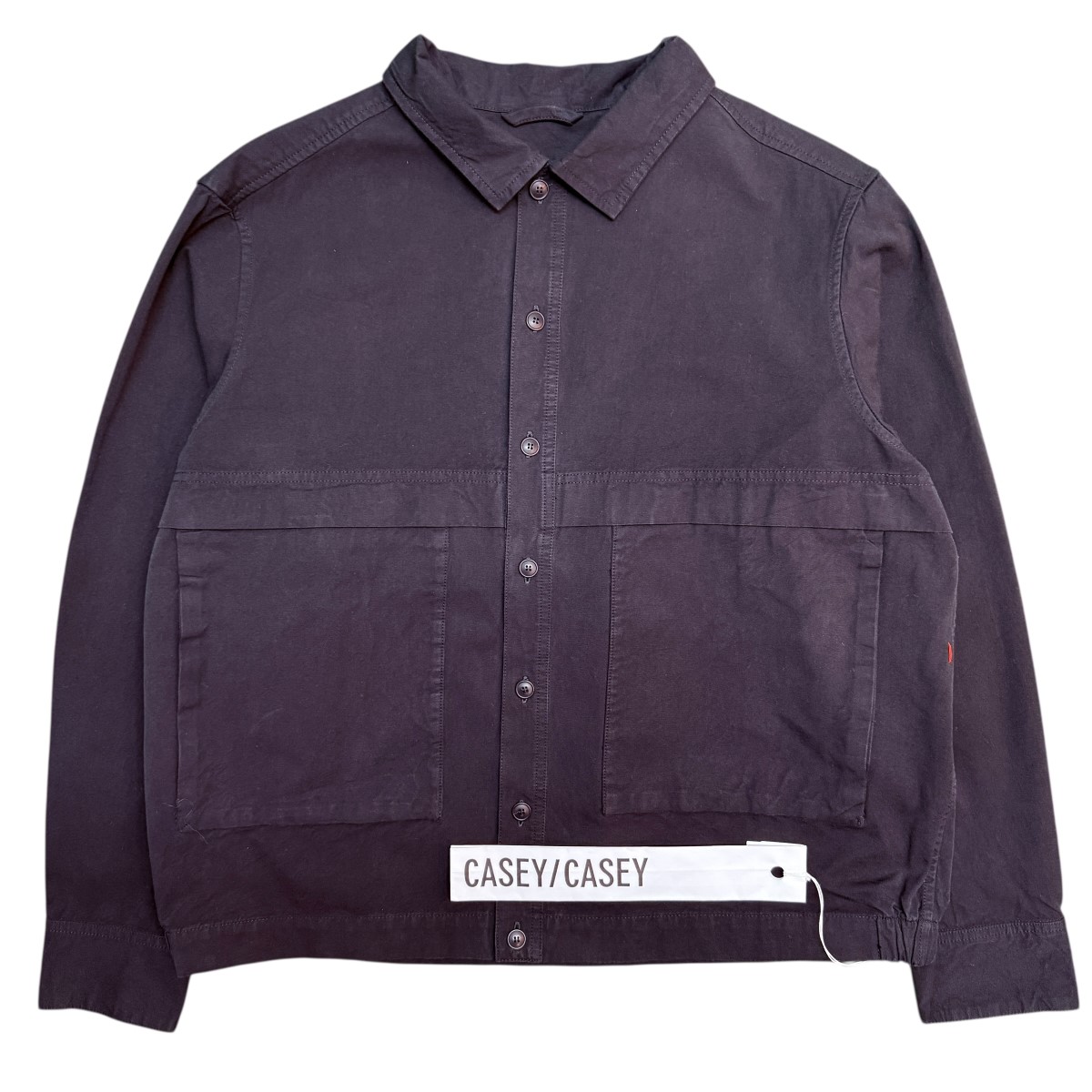 【中古】 CASEY CASEY 25AW／ NEW FABU SHIRT ／シャツジャケット 25HC305 ピッチブラック サイズ：S 【価格見直し】 55,055円