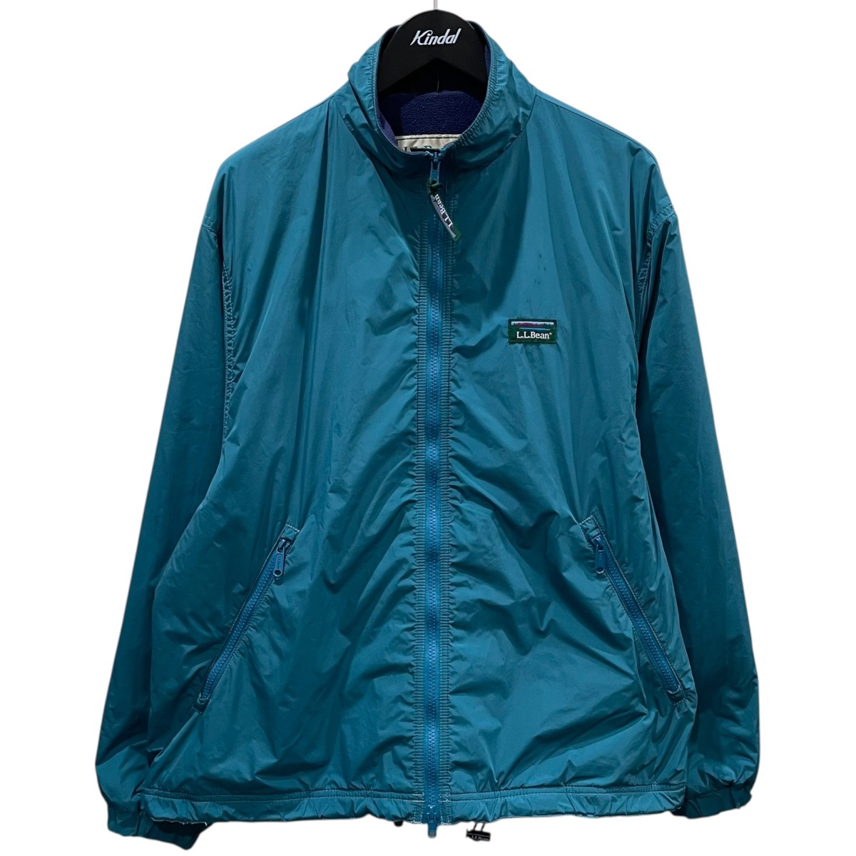 【中古】 L．L．Bean　 ジップアップジャケット Lovell Microfleece Lined Jacket ラヴェル マイクロフリース ラインド ジャケット 3575-4040 スカイブルー サイズ：M 【200326】（エルエルビーン）