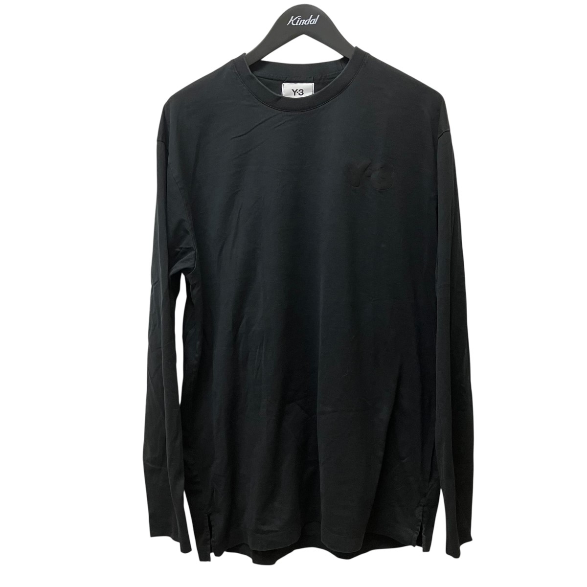 【中古】 Y-3　 クルーネックカットソー 16C001 ブラック サイズ：L 【200326】（ワイスリー）