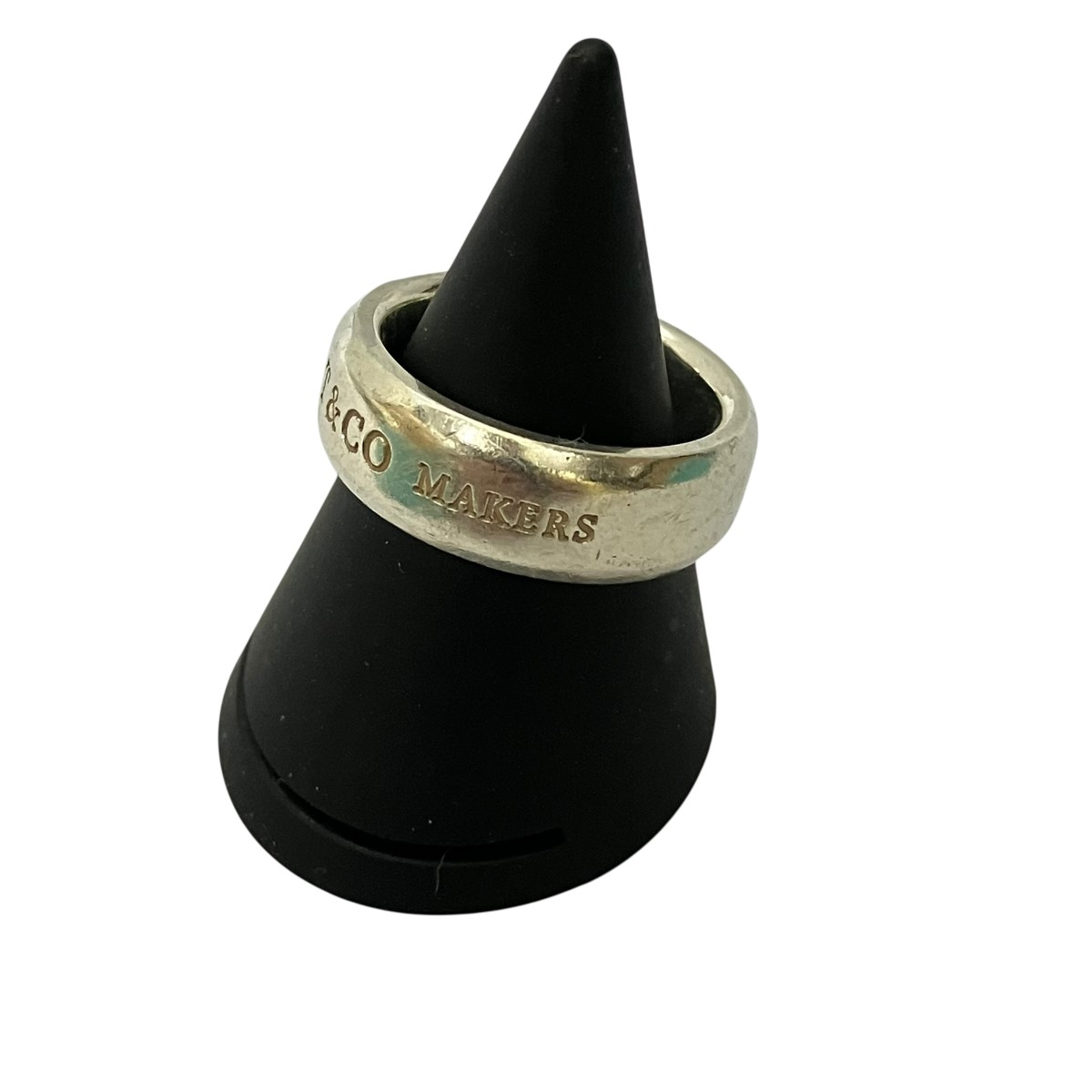 【中古】Tiffany ＆ Co．　1837メイカーズスライスリング シルバー サイズ：11号 【200326】（ティファニー）｜ブランド古着のカインドオル
