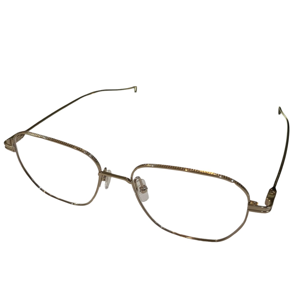 【中古】 OWNDAYS×DITA　 眼鏡 DLX123 A 01 OW ゴールド サイズ：53口17 144 【210326】（オンデーズ×ディータ）