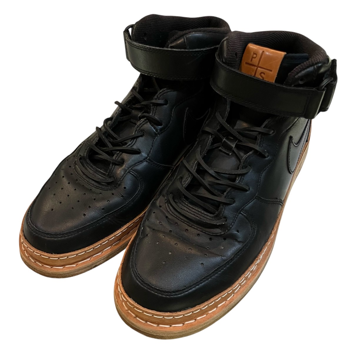 【中古】 peterson stoop　 再構築スニーカー ブラック サイズ：組成サイズ26.5CM 【210326】（ピーターソン ストゥープ）