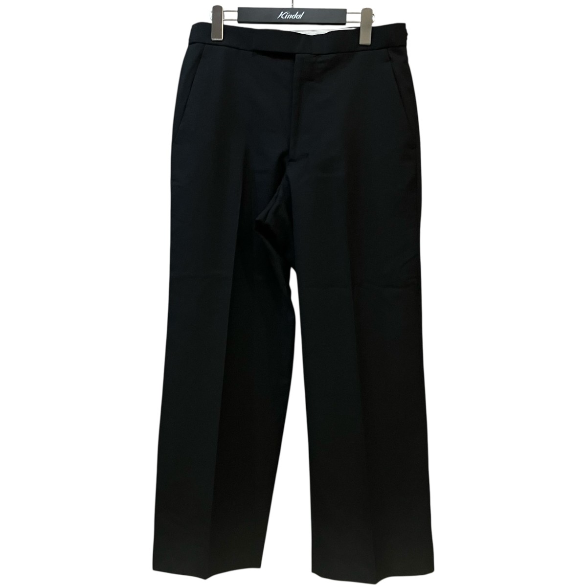 【中古】 MARKA　 「TWO TUCK MILITARY TROUSERS ORGANIC COTTON 8WALE CORDUROY」 トラウザーパンツ M25C91PT01C ブラック サイズ：1 【210326】（マーカ）