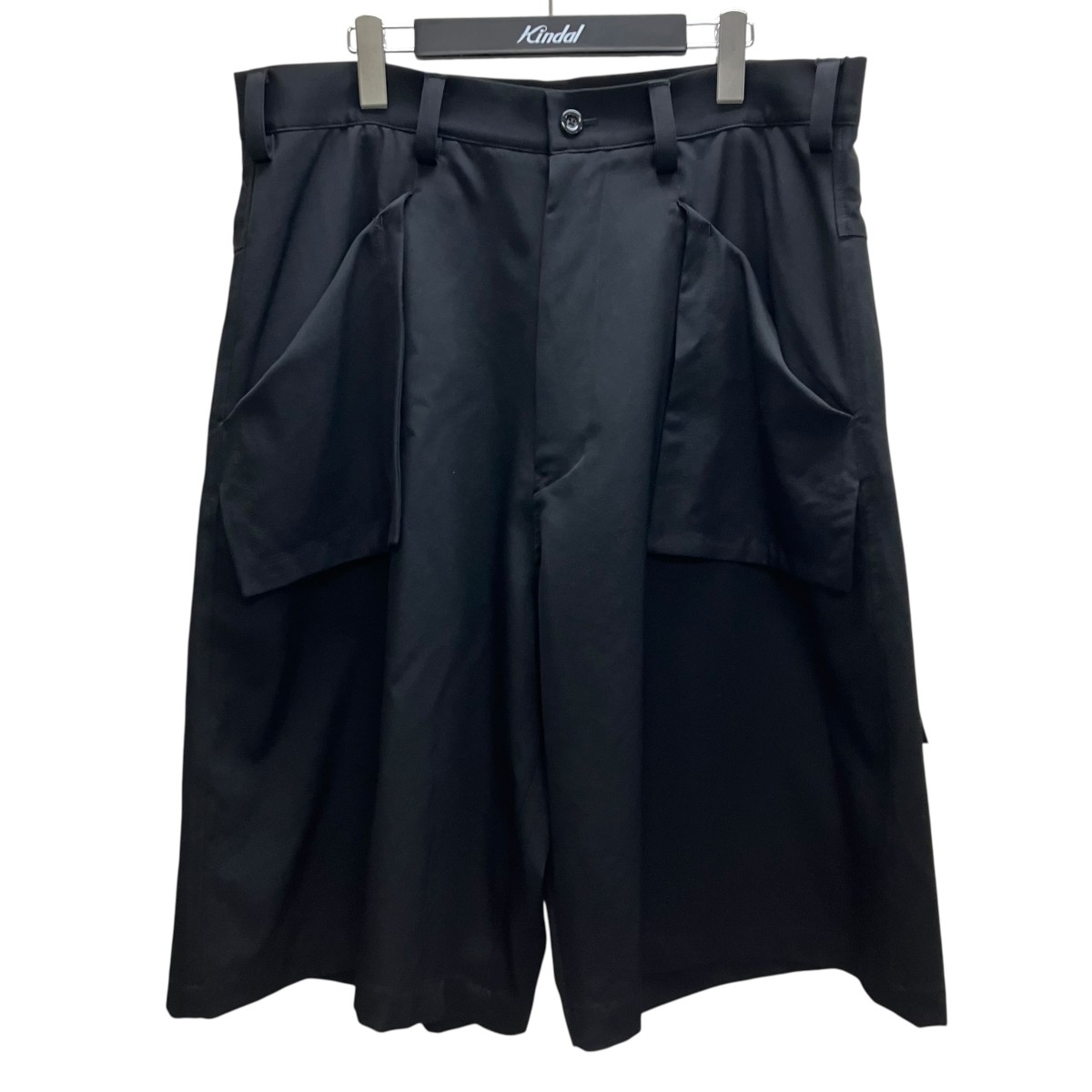 【中古】 UJOH　 26SS 2×4 Cargo Pocket Half PNT ハーフパンツ ブラック サイズ：5 【210326】（ウジョー）