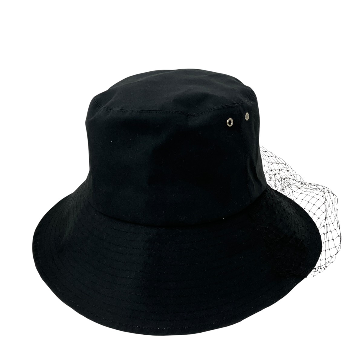 【中古】Christian Dior TEDDY-D シリング かぶり笠 95TDD924G130 黒いこと 【210326】（ディオール）