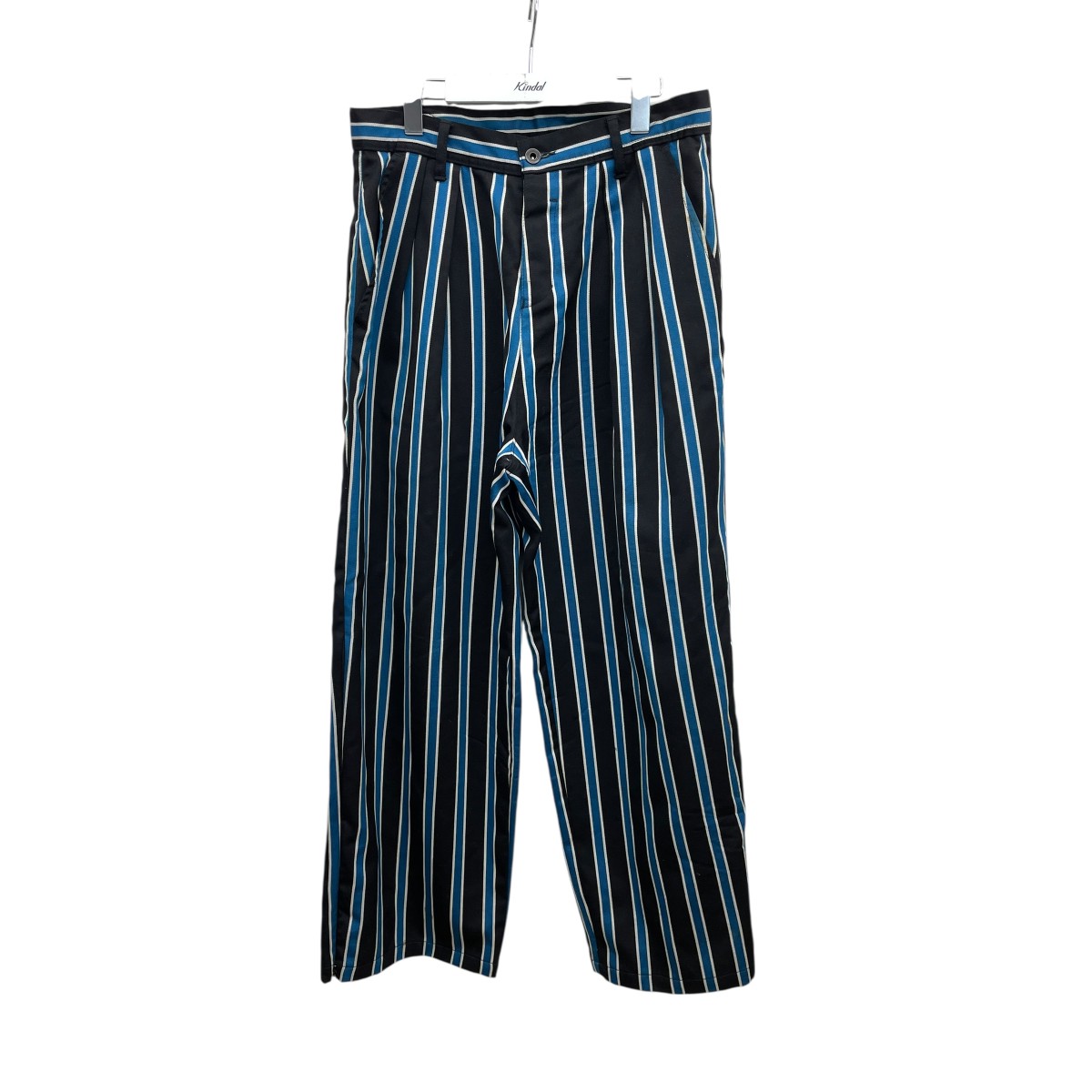 【中古】 SHAREEF ストライプパンツ ブラック サイズ:2 【210326】(シャリーフ)