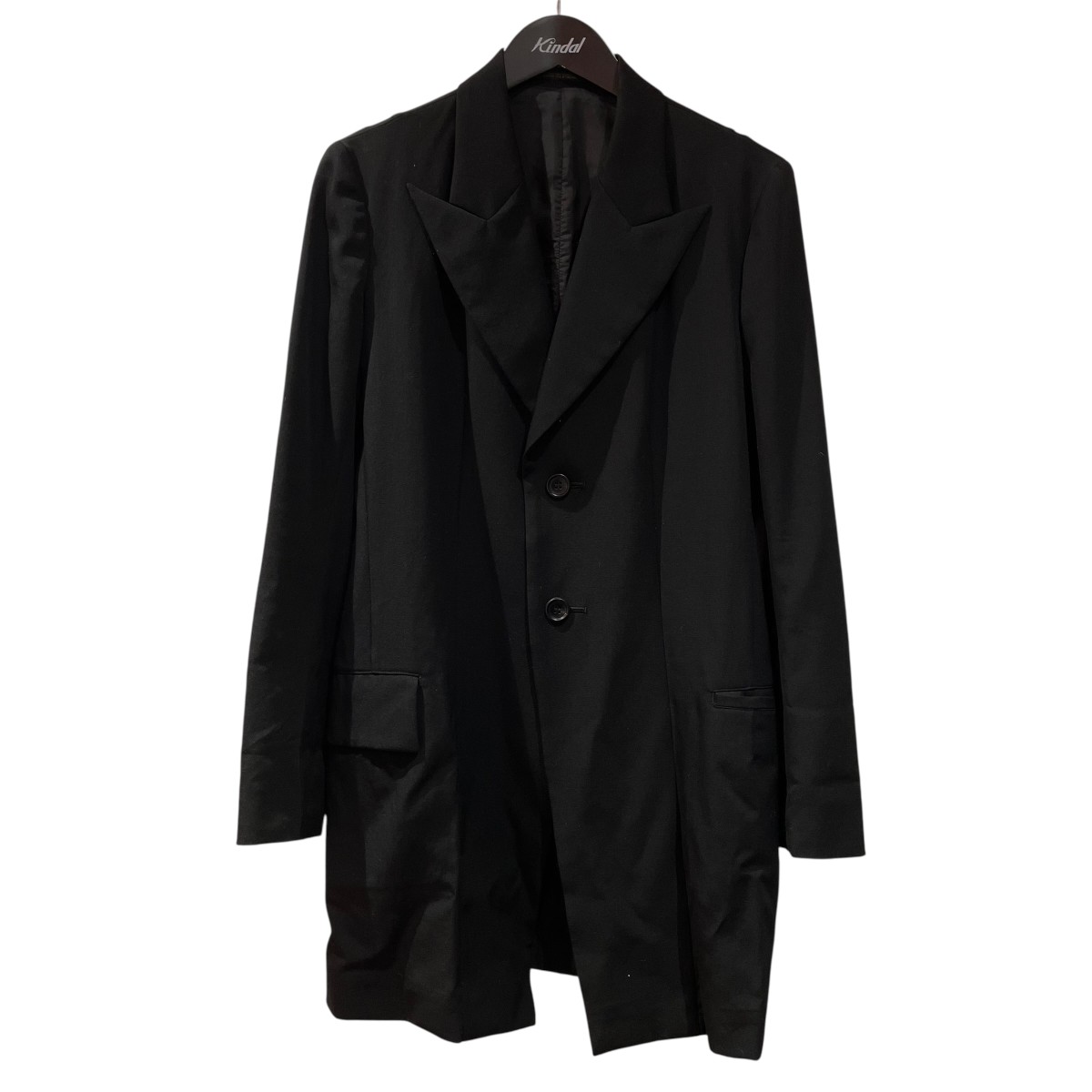 【中古】 YOHJI YAMAMOTO　 テーラードジャケット FN-J05-100 ブラック サイズ：1 【210326】（ヨウジヤマモト）