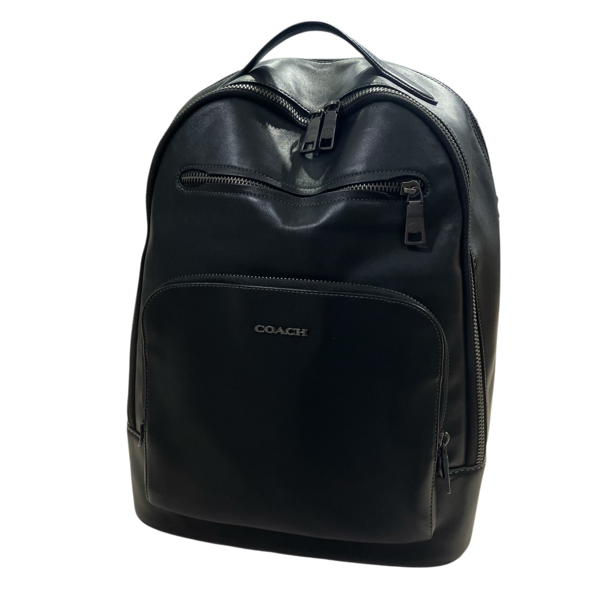 【中古】 COACH　 イーサンバックパック リュック CL963 ブラック サイズ：記載なし 【210326】（コーチ）