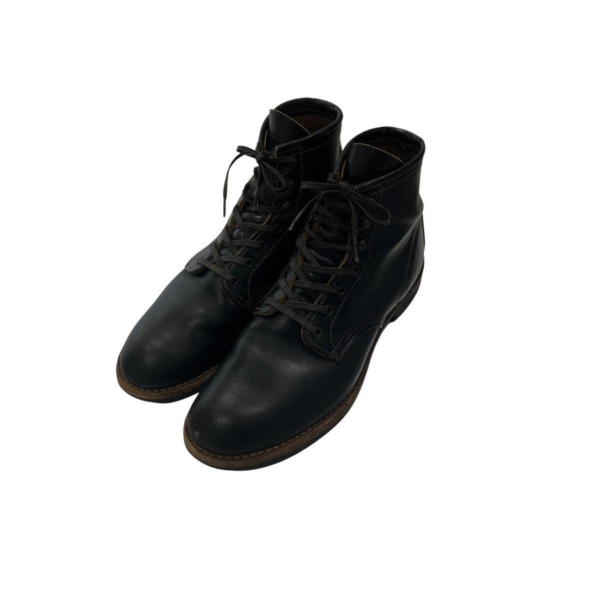 【中古】 RED WING　 BECKMAN FLATBOX Klondike ブーツ、RED WING 9060 ブラック サイズ：8.5(26.5cm) 【220326】（レッドウィング）