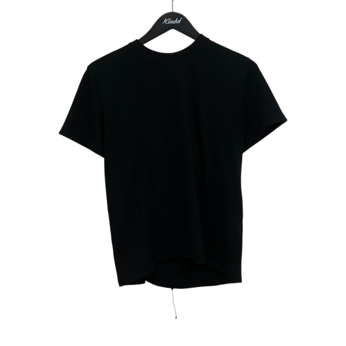 【中古】 Cecilie Bahnsen　 JUNO T?SHIRT JERSEY バックホールデザイン半袖カットソー ブラック サイズ：6 【220326】（セシリーバンセン）