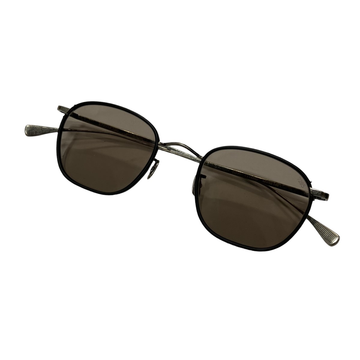 【中古】 EYEVAN 7285　 サングラス シルバー サイズ：48□22-144 【220326】（アイヴァン）