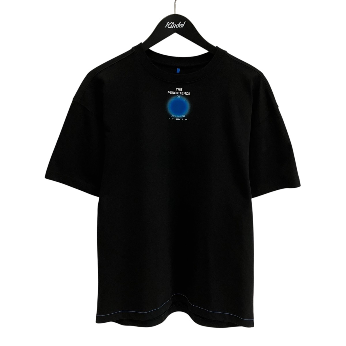 【中古】 ADER error　 Eternity T-shirt Product． 50 半袖Tシャツ BO01SSTS0117BK ブラック サイズ：M 【230326】（アーダーエラー）