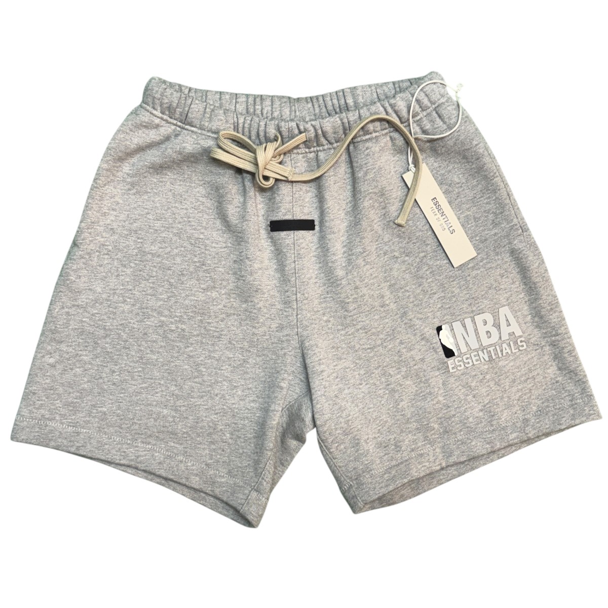 【中古】 FOG ESSENTIALS×NBA　 25SS／ NBA Sweatshorts NBAスウェットショートパンツ ／160AL244100F グレー サイズ：XS 【220326】（エフオージーエッセンシャルズ×エヌビーエー）