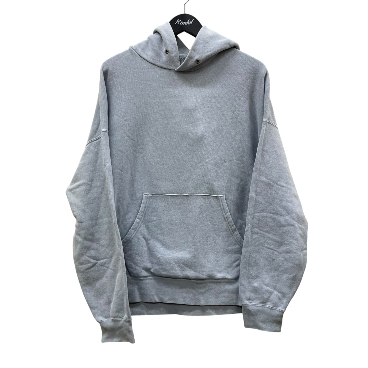 【中古】 VISVIM　 25SS JUMBO SB HOODIE P．O． DMGD スウェット フーディー プルオーバーパーカー 0125105010023 ブルー サイズ：3 【220326】（ビズビム）
