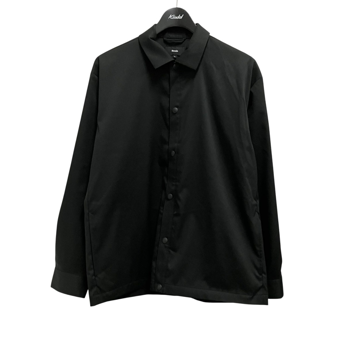【中古】Macqlo ultimex shirt blouson プルオーバー上衣 54 1231MQ M 黒いこと 大きさ：S 【230326】（マックロ）