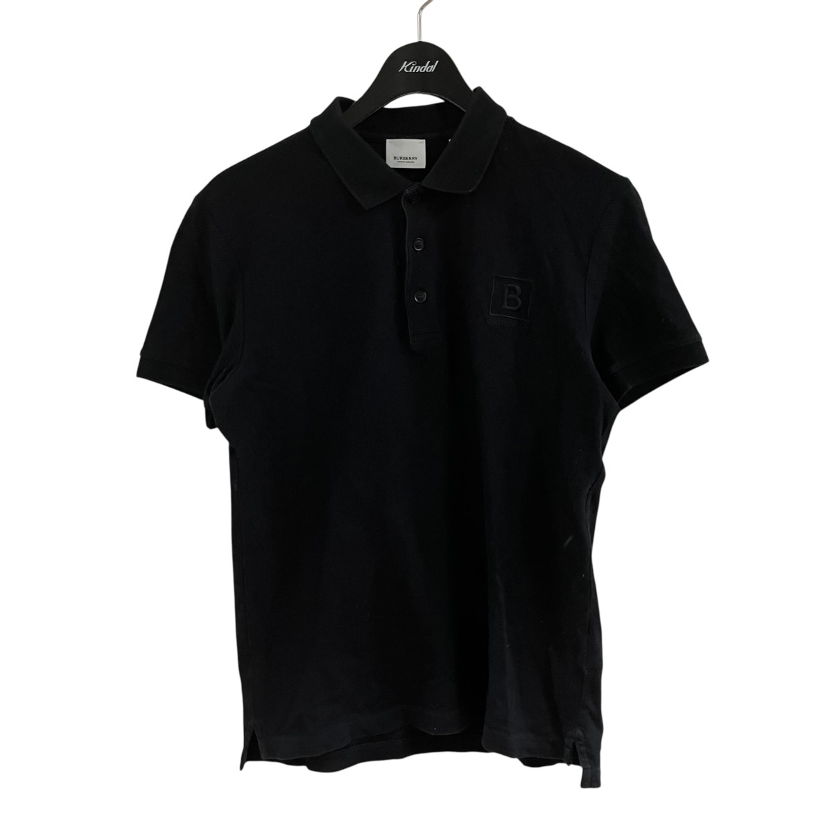 【中古】 BURBERRY　 ポロシャツ ブラック サイズ：S 【230326】（バーバリー）