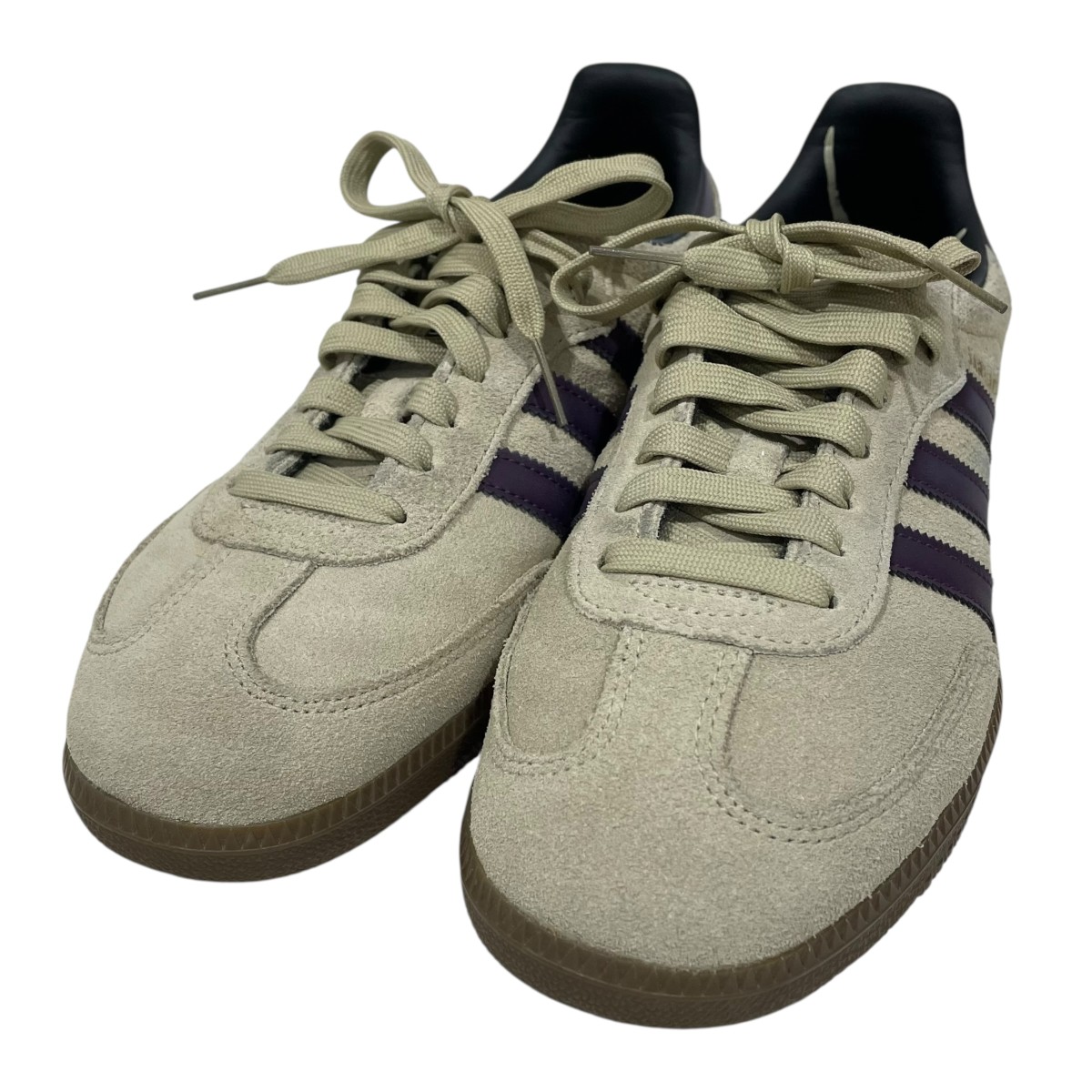 【中古】adidas×Star Wars スニーカー Samba サンバ GX6806 カーキ・パープル サイズ：26cm 【230326】（アディダス×スターウォーズ）