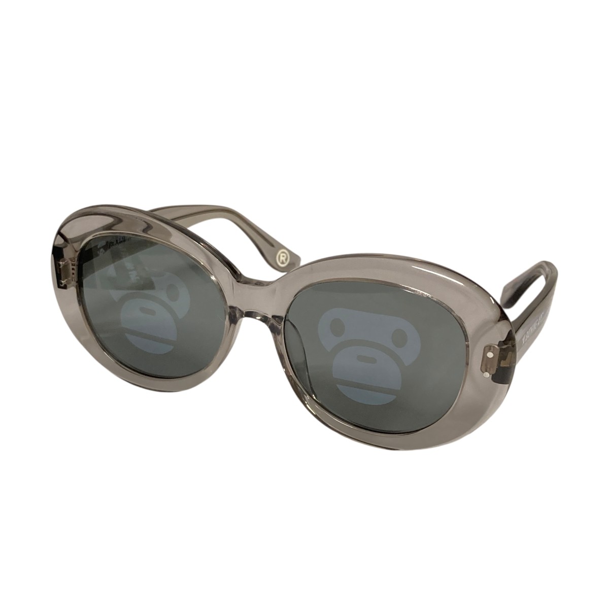 【中古】A BATHING APE 黒眼鏡 BS13014 せつ然たる薄墨色 大いさ：54□18 148 【240326】（アベイシングエイプ） バッグ・小物・ブランド雑貨-眼鏡・サングラス
