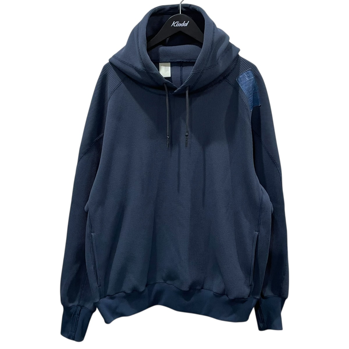 【中古】 N．HOOLYWOOD　 24AW プルオーバーパーカー POCKET HOODIE ポケット フーディー 9242 -CS01-010 ブルー サイズ：40 【240326】（エヌハリウッド）