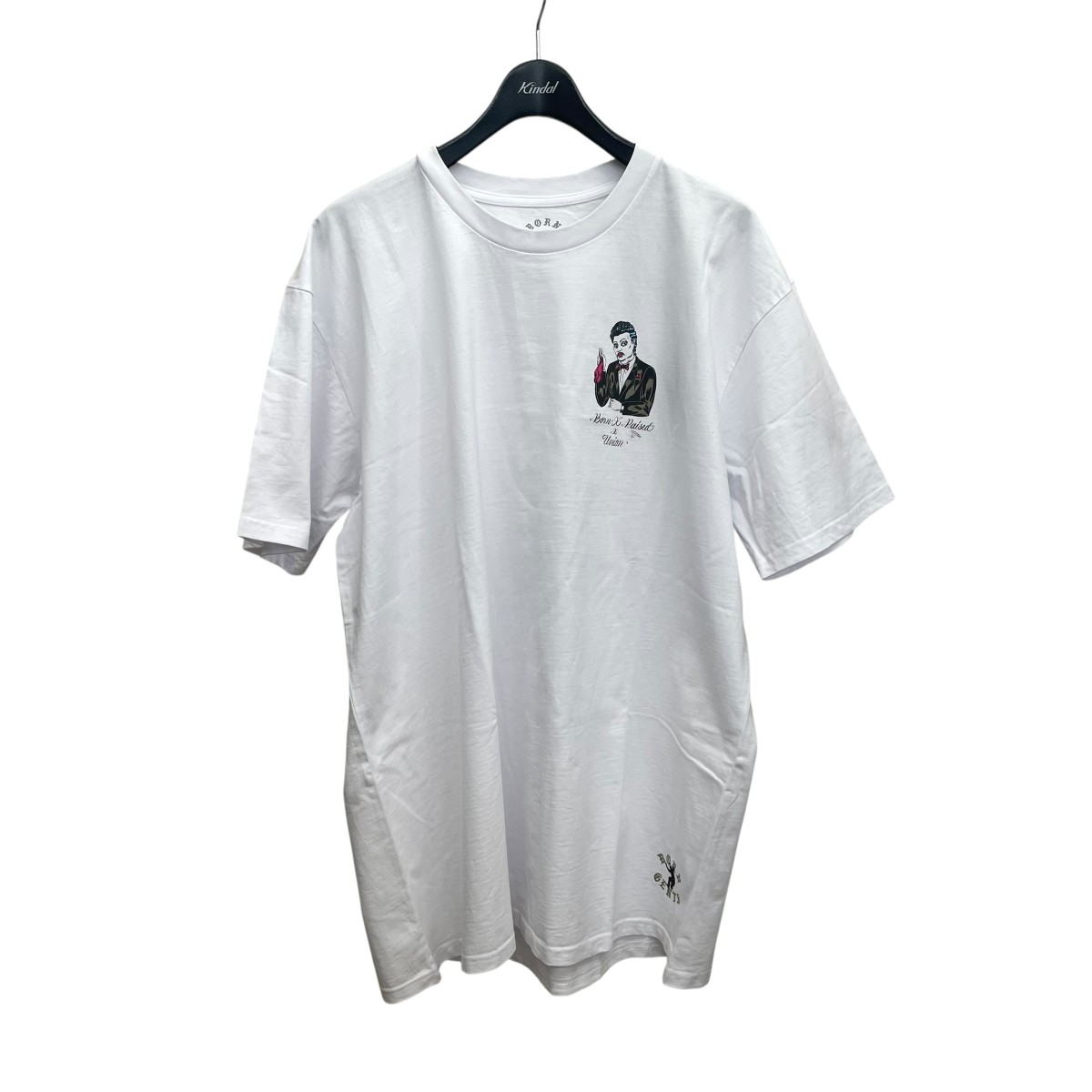 【中古】 BORN X RAISED　 Gents Of Desire Larry Tee 半袖カットソー ホワイト サイズ：2XL 【240326】（ボーンレイズド）