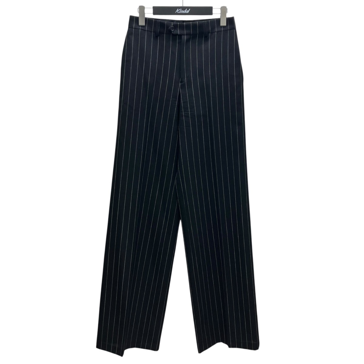 【中古】 CELINE　 ストライプフレアサーフパンツ ブラック サイズ：44 【240326】（セリーヌ）