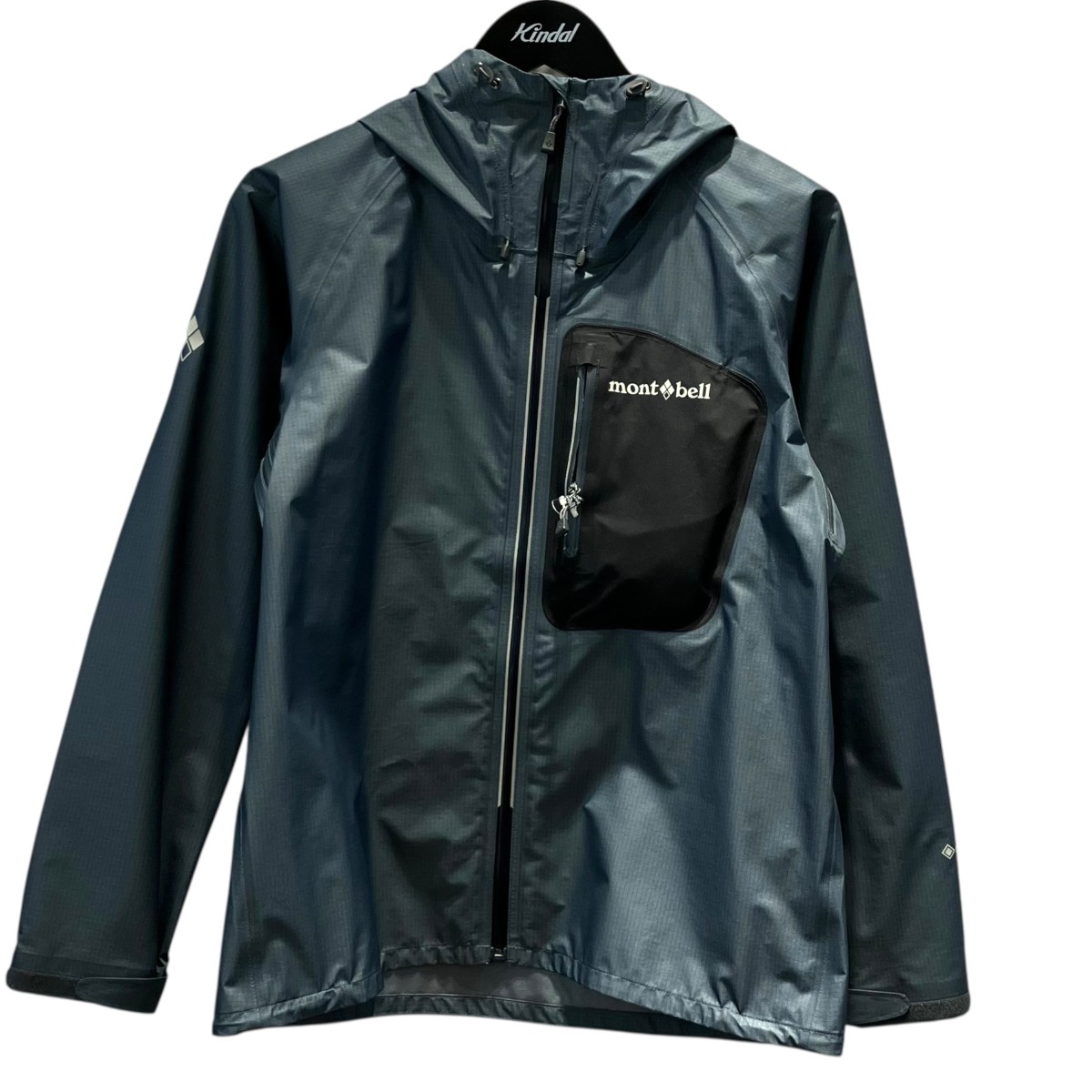 【中古】 mont-bell　 ﾋﾟｰｸｼｪﾙｼﾞｬｹｯﾄ レインジャケット 1128732 グレー サイズ：S 【230326】（モンベル）