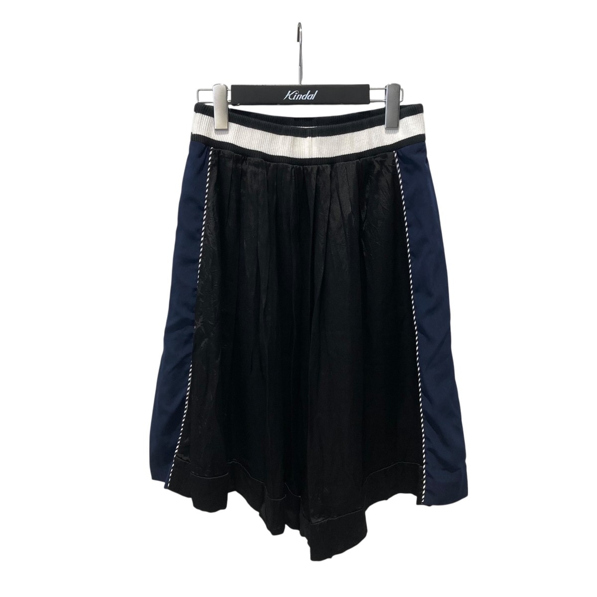 【中古】 FACETASM　 SKA SKIRT ALASKA アラスカ刺繍 スカート OTM-4010-04 ブラック サイズ：1 【240326】（ファセッタズム）