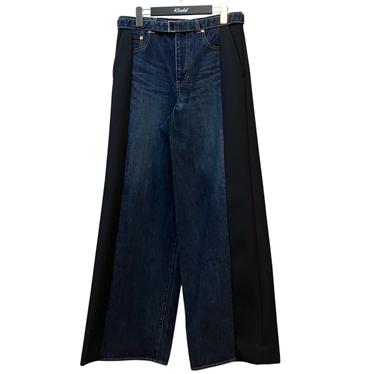 【中古】 sacai 25SS 「Denim Suiting Pants」 デニムパンツ 25 07827 インディゴ サイズ：3 【価格見直し】