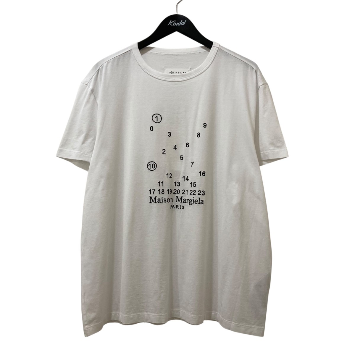 【中古】\u003cBR\u003eMaison Margiela\u003cBR\u003eラウンドのど首ティーシャツ S50GC0684 白いこと 大いさ：L\u003cBR\u003e【必要経費思いなおす】 メンズファッション-Tシャツ・カットソー-トップス