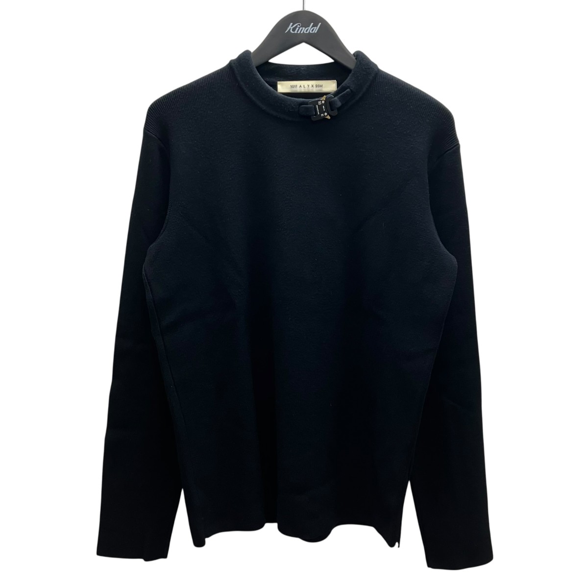 【中古】 1017 ALYX 9SM　 バックルニット ブラック サイズ：S 【250326】（アリクス）