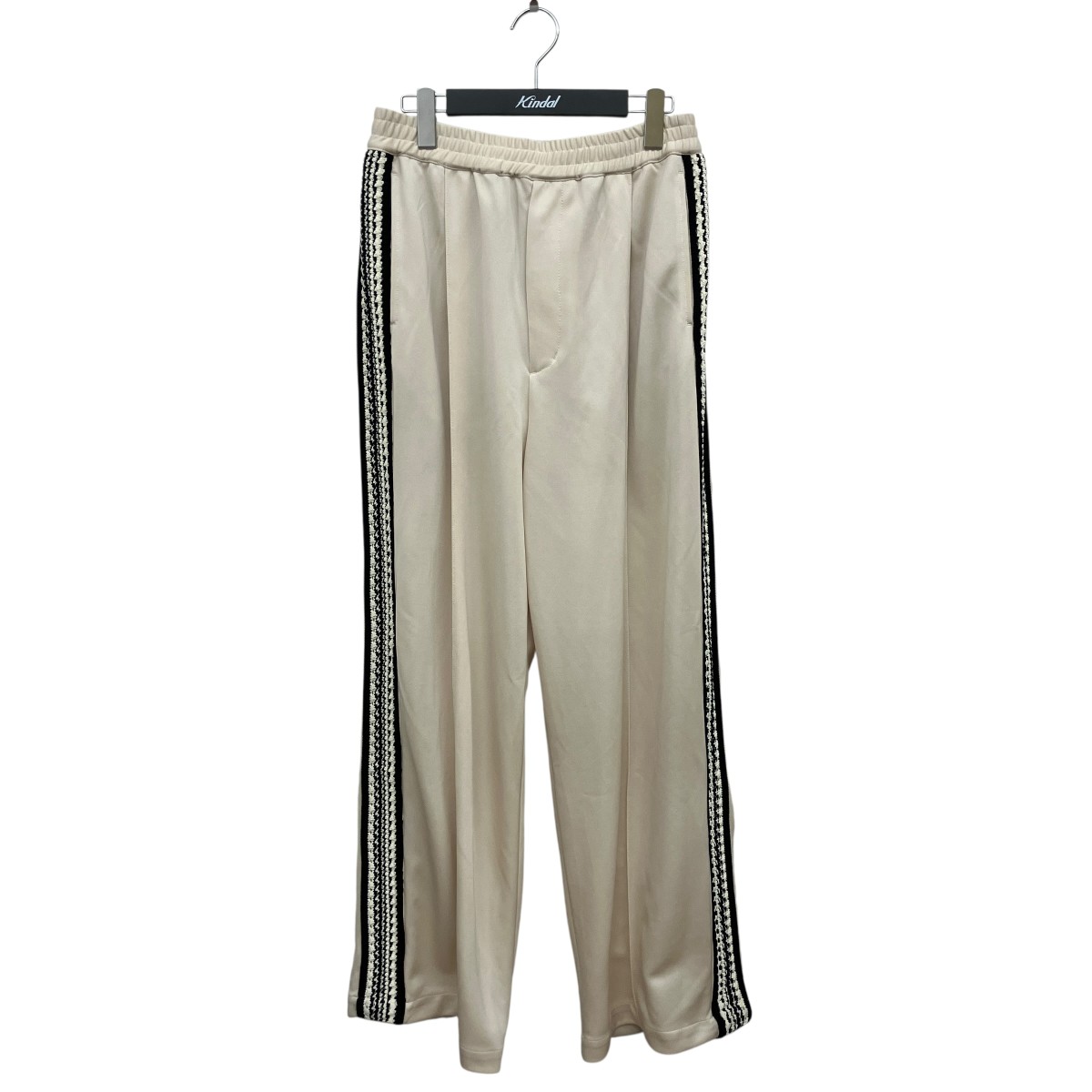 【中古】 MAISON SPECIAL　 トラックパンツ 11232461304 ホワイト×ブラック サイズ：1 【250326】（メゾンスペシャル）