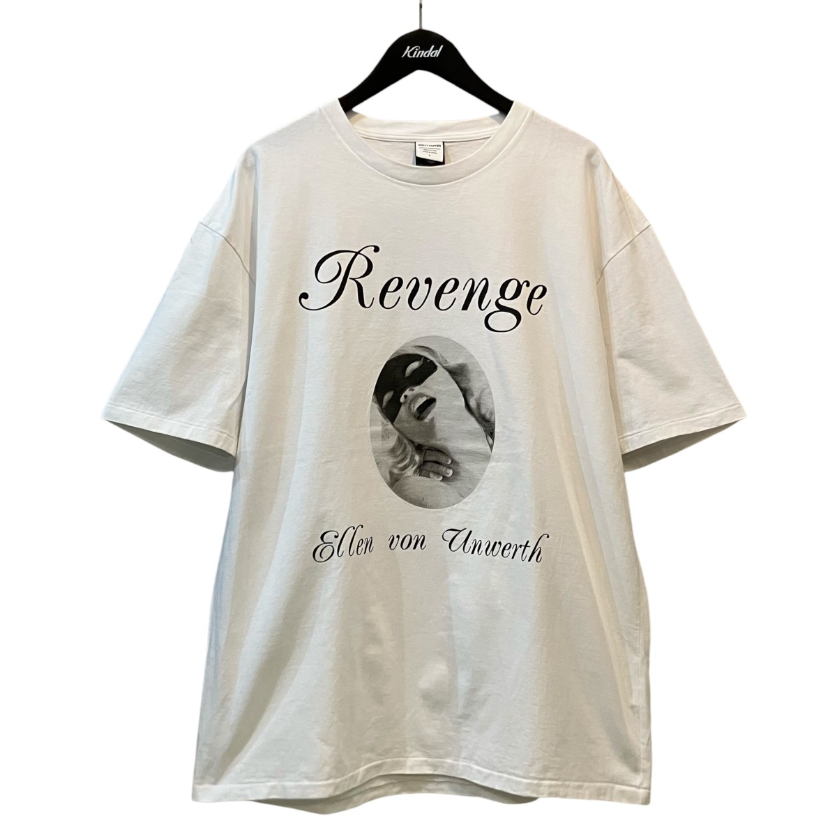 【中古】 WACKO MARIA×ELLen Von Unwerth　 25SS プリントTシャツ ホワイト サイズ：L 【260326】（ワコマリア×エレン・フォン・アンワース）
