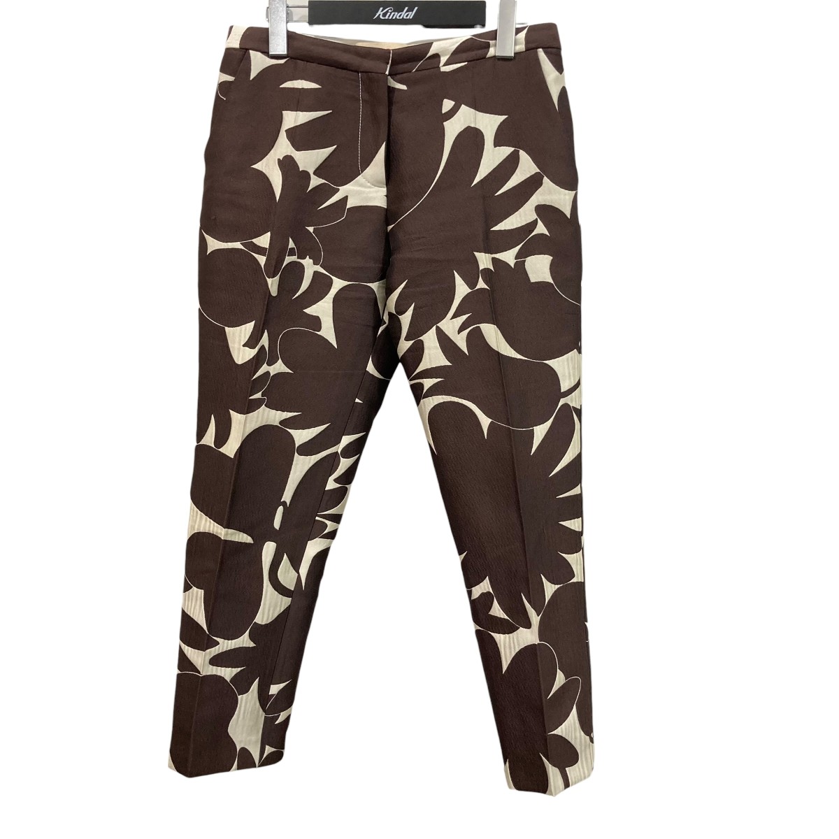 【中古】 MARNI　 パンツ PAMAN15A04 ブラウン×ベージュ サイズ：38 【260326】（マルニ）