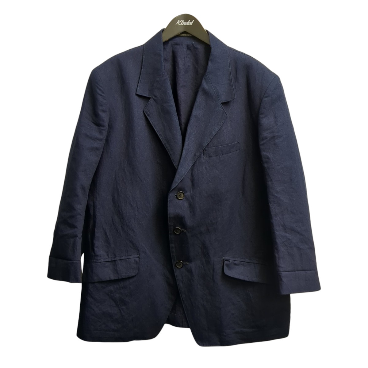 【中古】 Yohji Yamamoto pour homme　 ジャケット HP-J06-004 ネイビー サイズ：2 【260326】（ヨウジヤマモトプールオム）