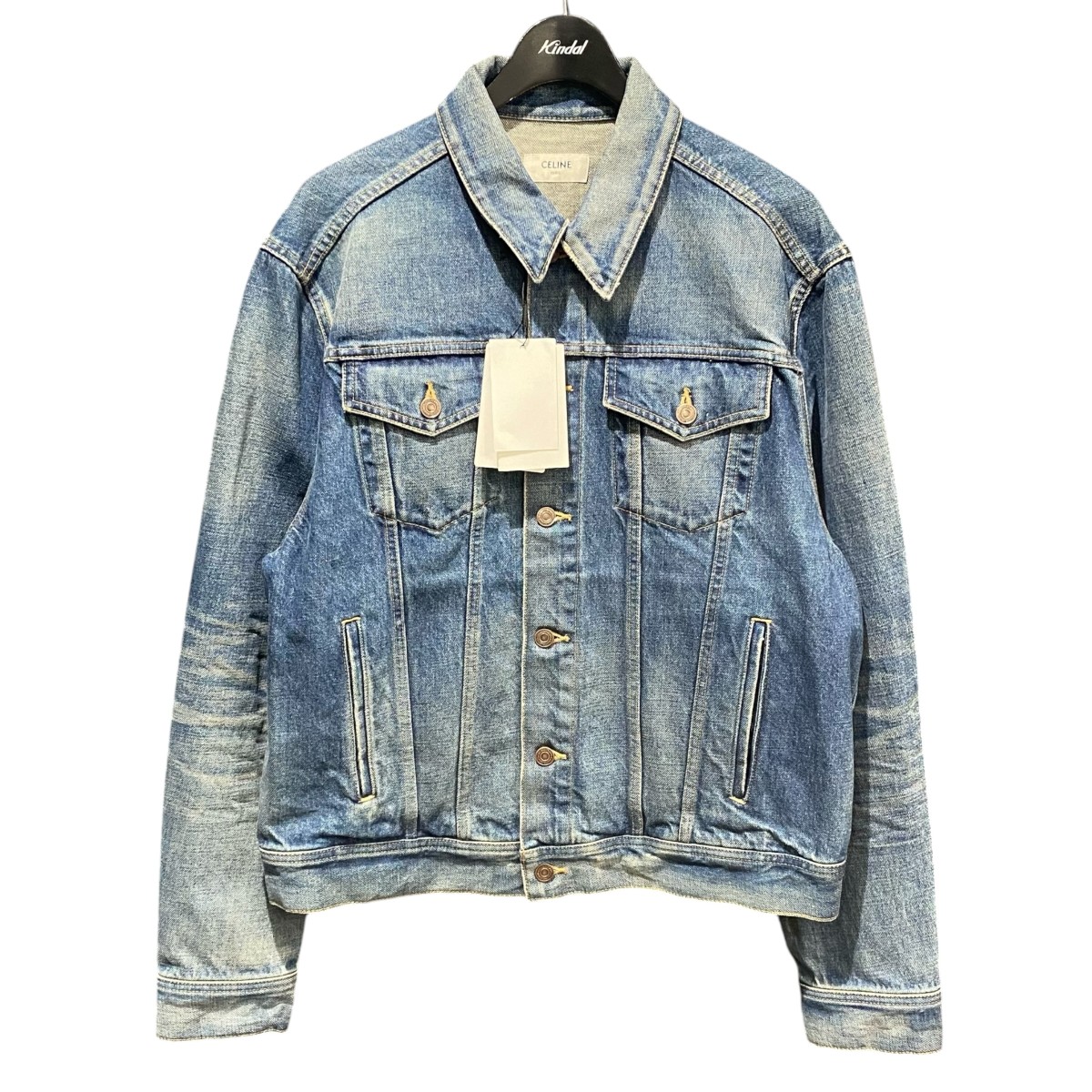 【中古】CELINE 22AW エディ期 BOY DOLL デニムジャケット 2Q544066S インディゴ サイズ：S 【250326】（セリーヌ）