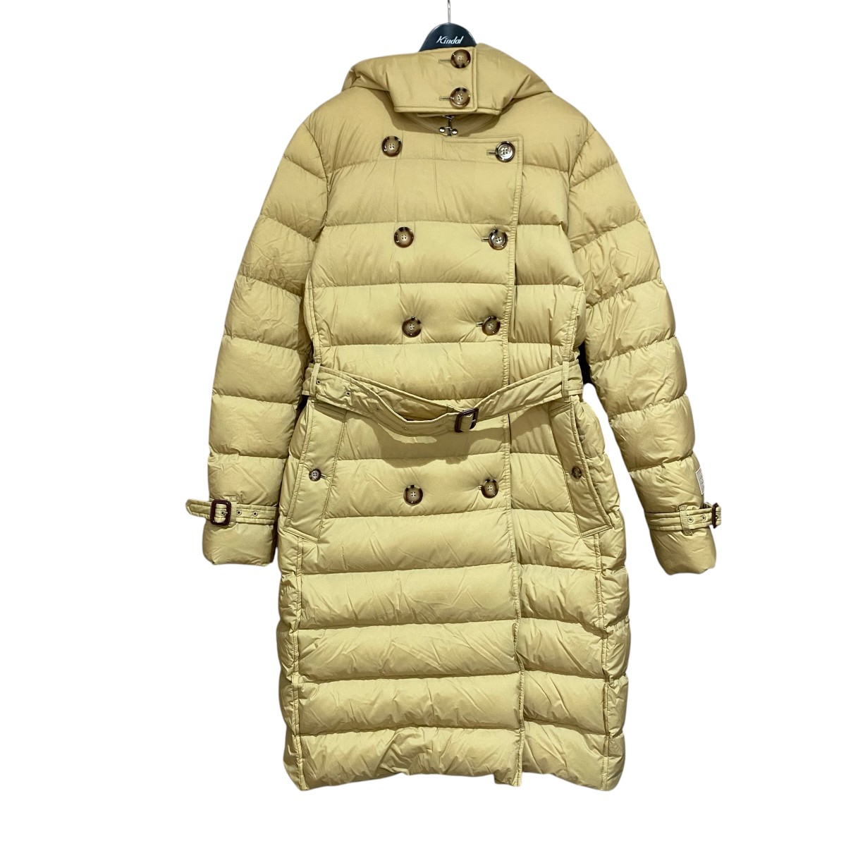 【中古】 BURBERRY　 ダウンコート 8072085 ベージュ サイズ：XL 【250326】（バーバリー）