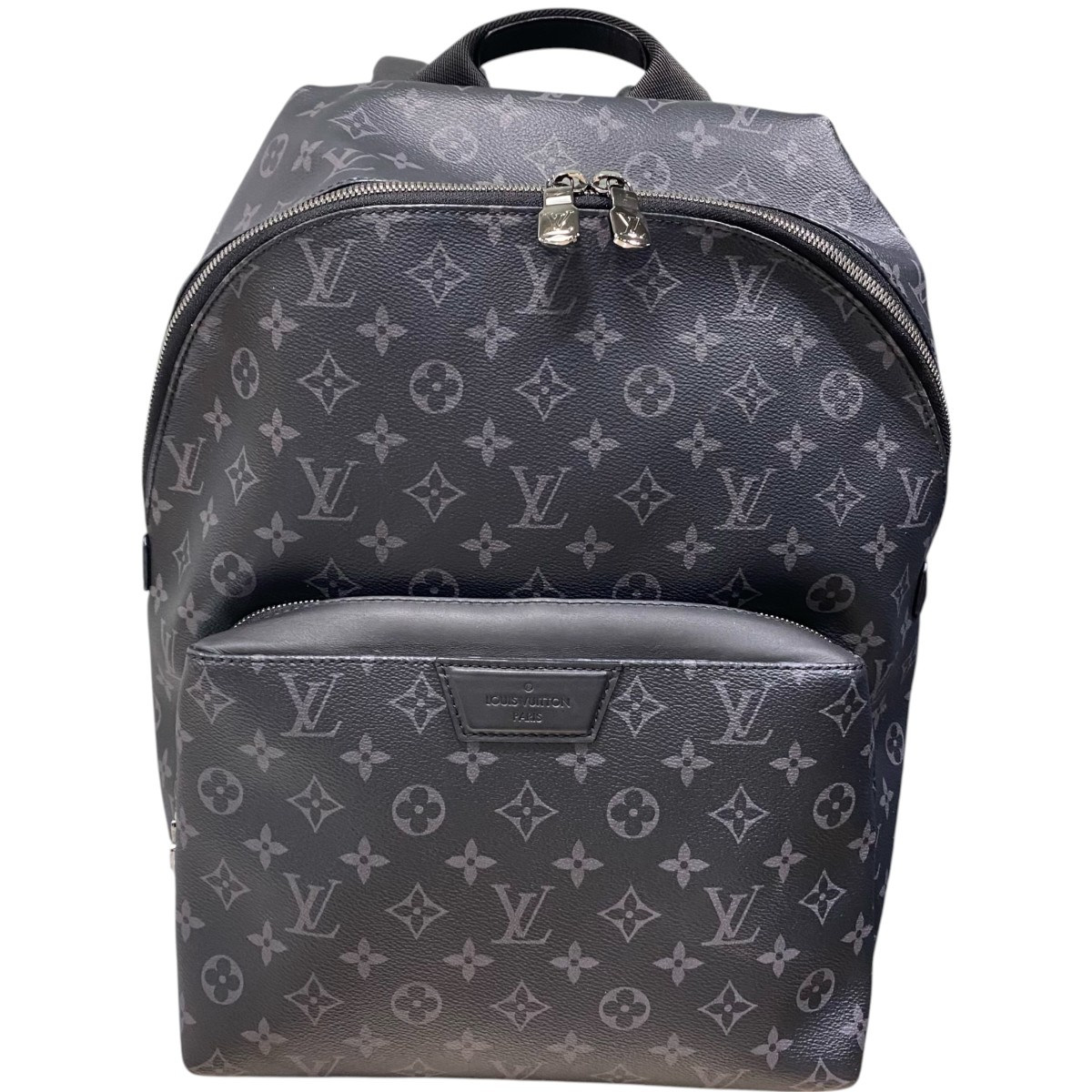 【中古】 LOUIS VUITTON　 モノグラムエクリプス アポロ バックパック M43186 ブラック 【250326】（ルイヴィトン）