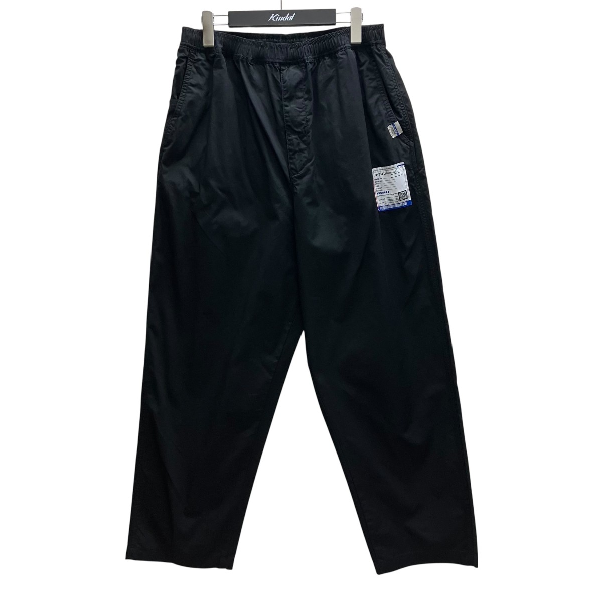 【中古】MIHARA YASUHIRO コットンパンツ ブラック サイズ:46 【260326】(ミハラヤスヒロ)|ブランド古着のカインドオル