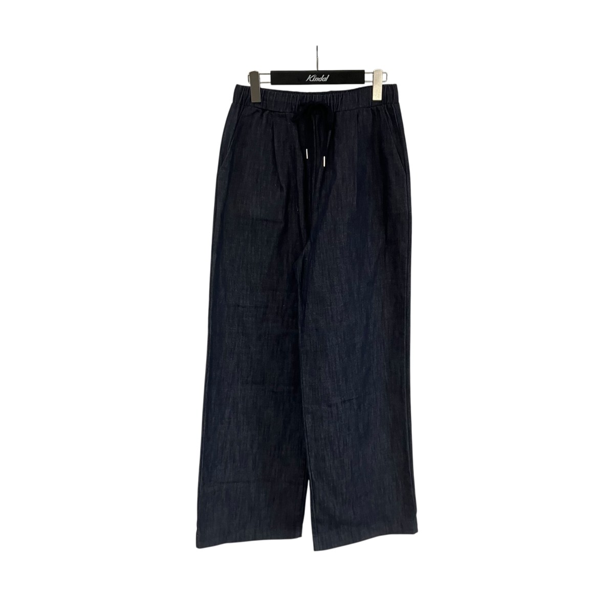 【中古】 El mar　 BV230569K デニムタックイージーパンツ デニムパンツ インディゴ サイズ：ONE SIZE 【260326】（エルマール）