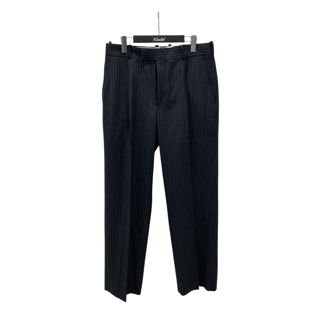 【中古】 MAATEE＆SONS　 SET UP TROUSERS STRAIGHT LEGG スラックス MT4303-0202A グレー サイズ：4 【260326】（マーティーアンドサンズ）
