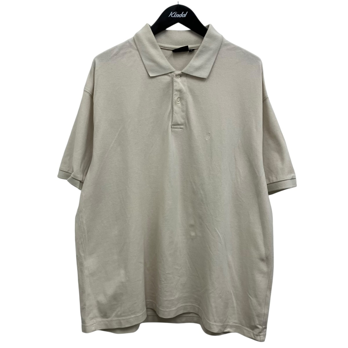 【中古】 stussy　 25SS ポロシャツ アイボリー サイズ：L 【260326】（ステューシー）
