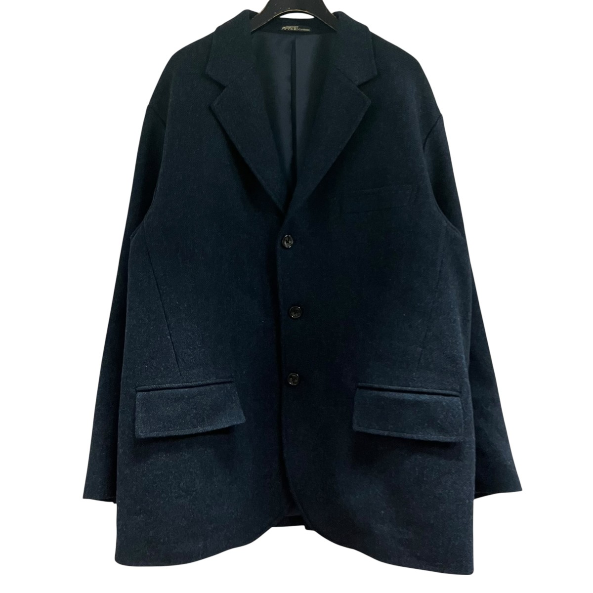 【中古】 417 by EDIFICE　 MOONLIGHT CLOTHING テーラードジャケット ブラック サイズ：3 【260326】（フォーワンセブンエディフィス）