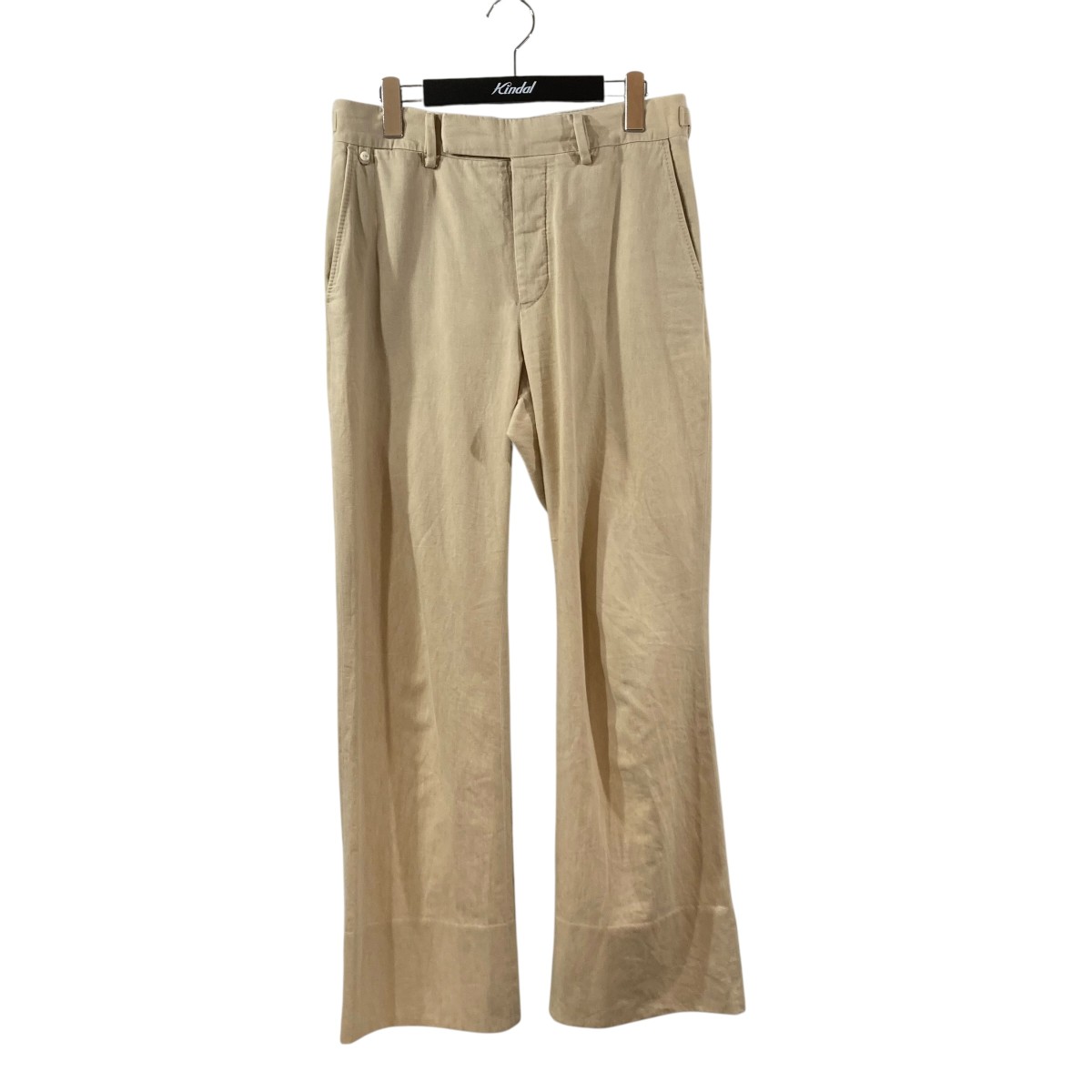 【中古】 MAATEE＆SONS 25SS MARVERICK 生成り スラックスパンツ MT5103-0218 ベージュ サイズ：1 【価格見直し】